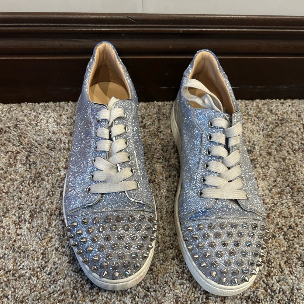 Christian Louboutin Viera in Silver size 39